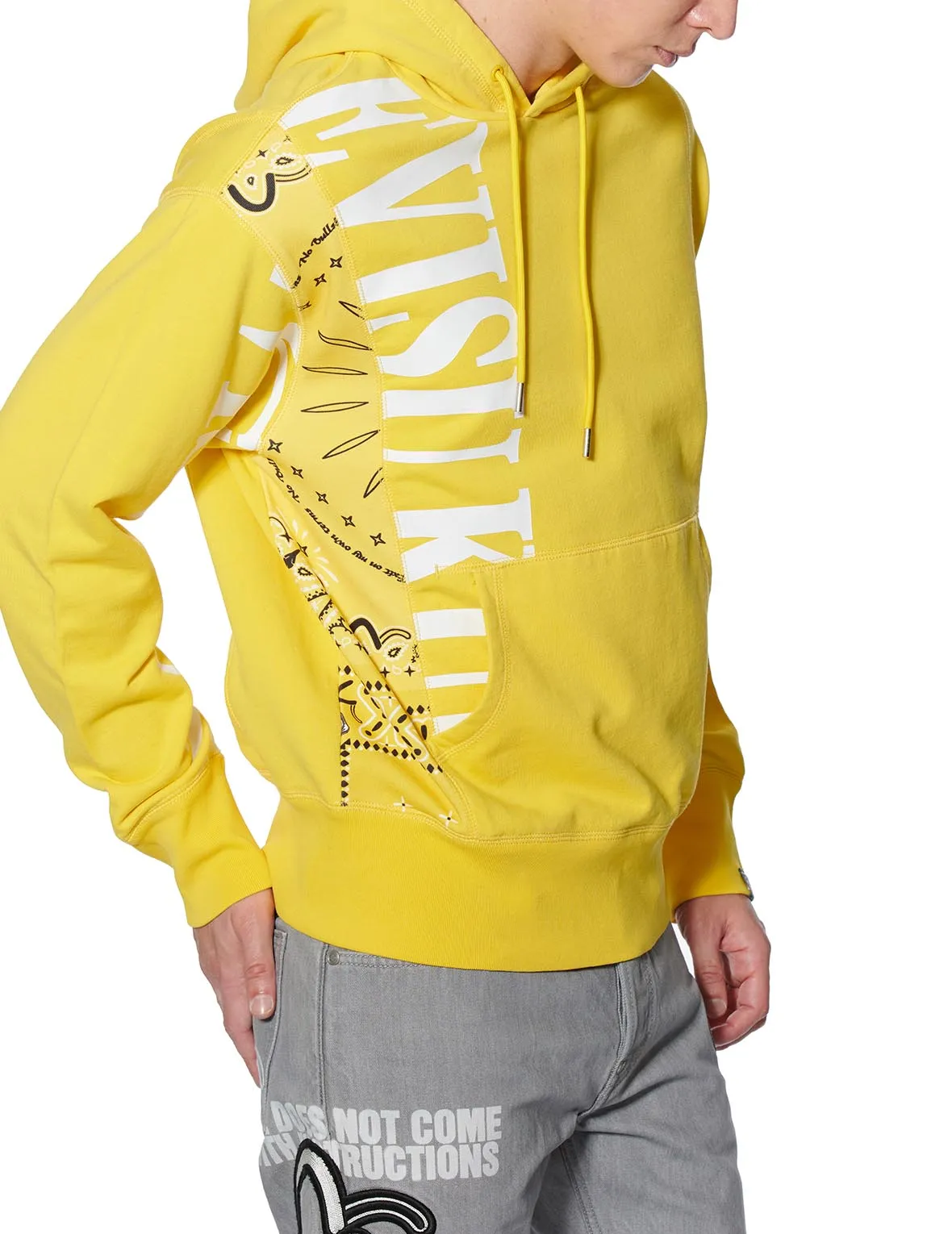 Bandana Panel Hoodie