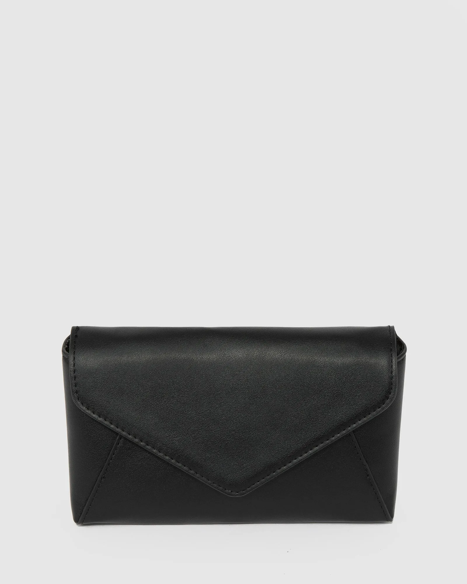Black Matilde Envelope Clutch Bag