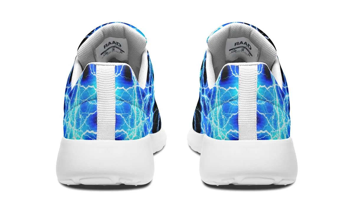 Blue Lightning Skull