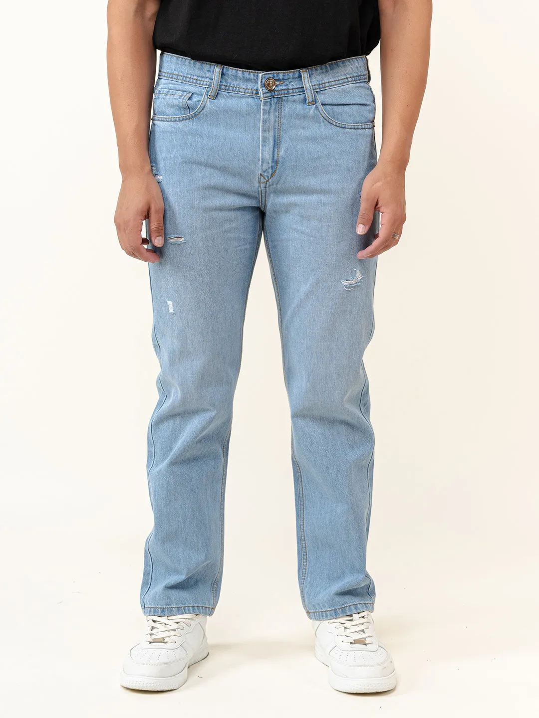 Blue Slim Fit Denim Jeans