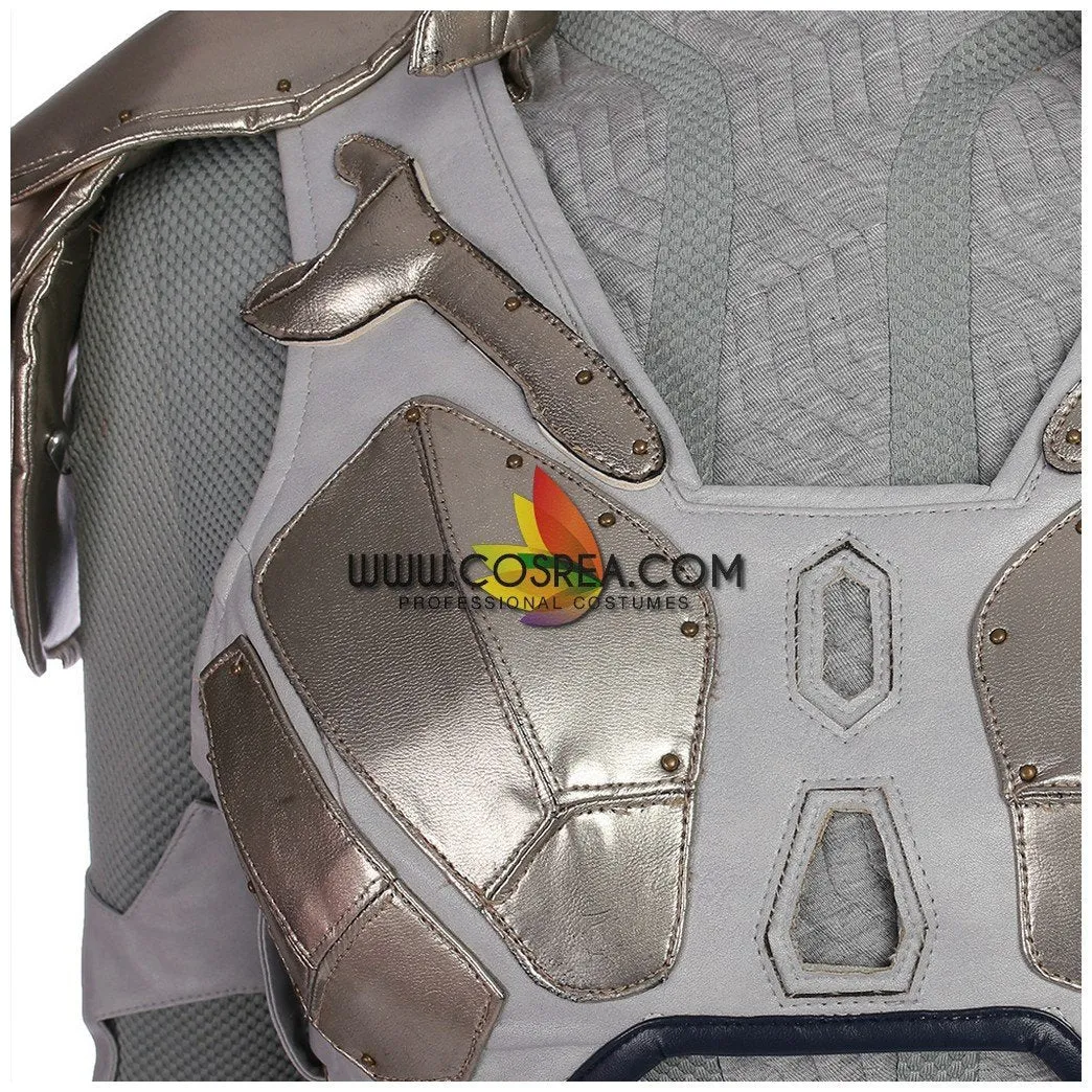 Brunnhilde Valkyrie PU Leather Cosplay Costume