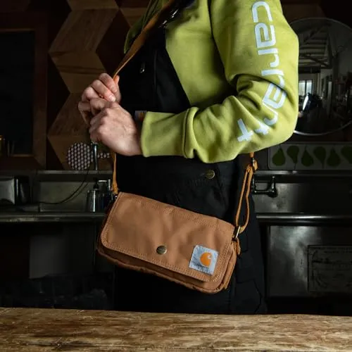Carhartt B0000512 Horizontal Bag, Carries as a Crossbody Or Waist Pack with Removable Strap