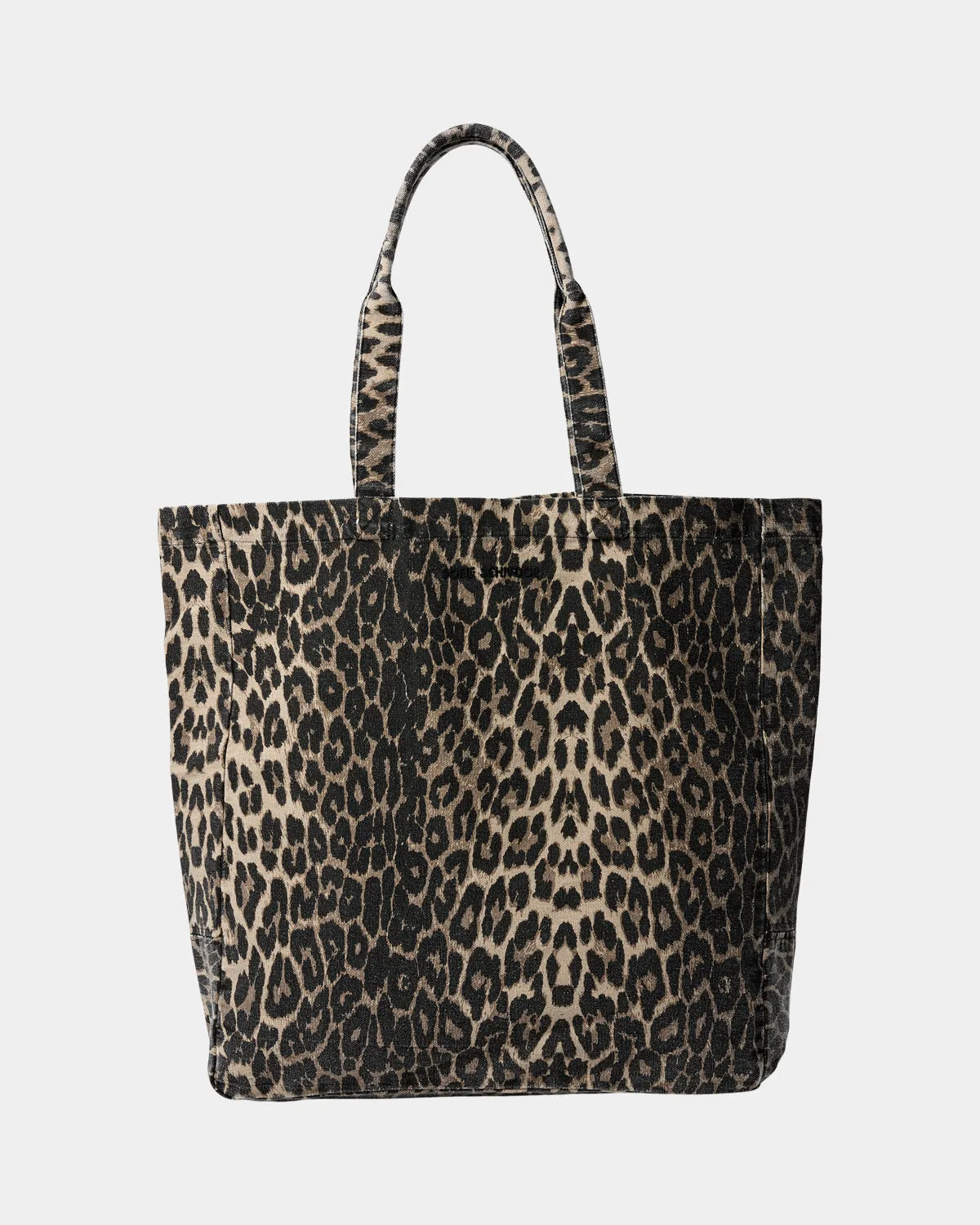 ELLENSW TOTE BAG - Light brown leopard
