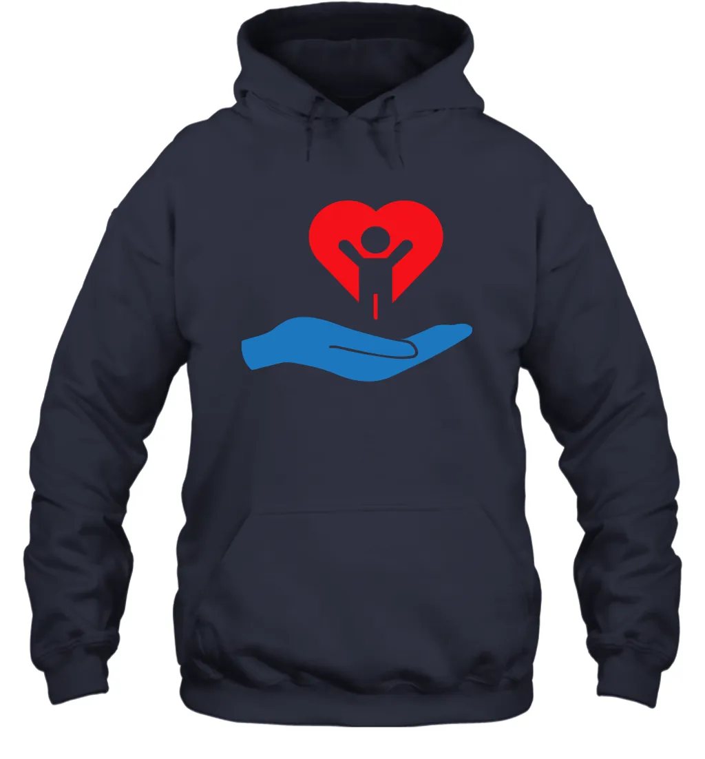 Family Shirt My Hand Heart Autism Awareness Hoodie