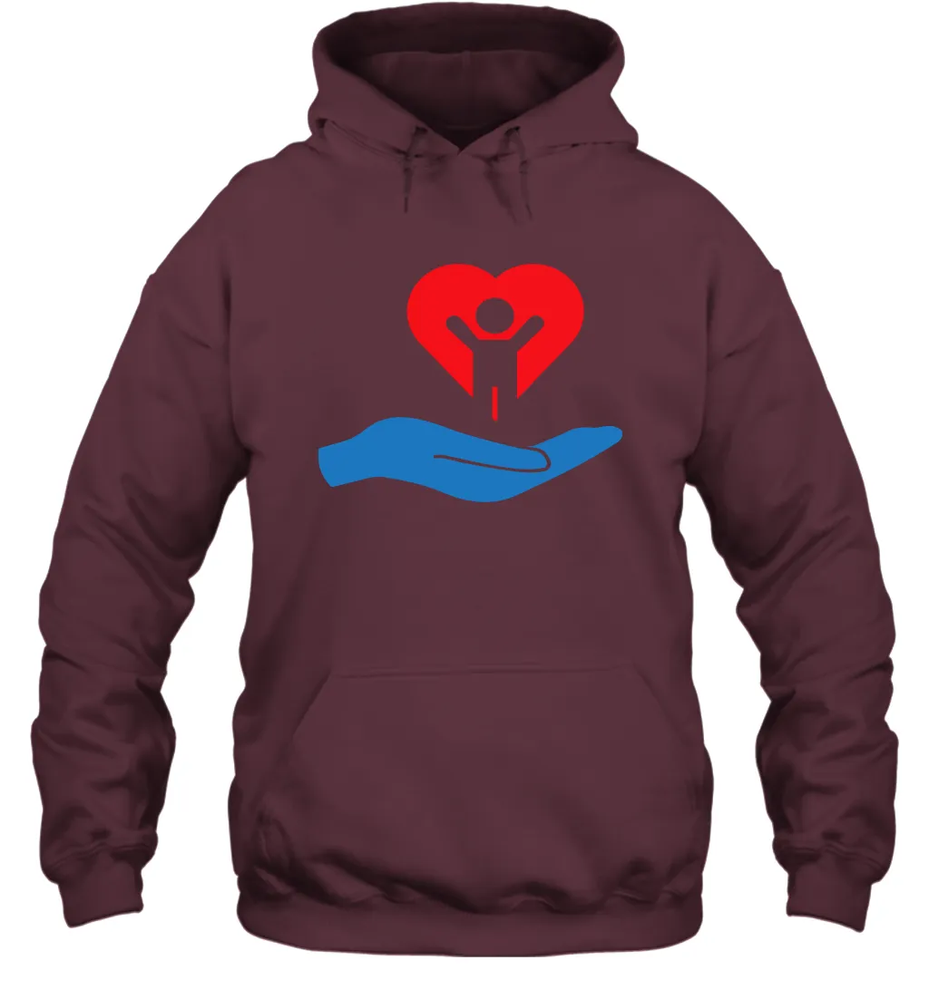 Family Shirt My Hand Heart Autism Awareness Hoodie