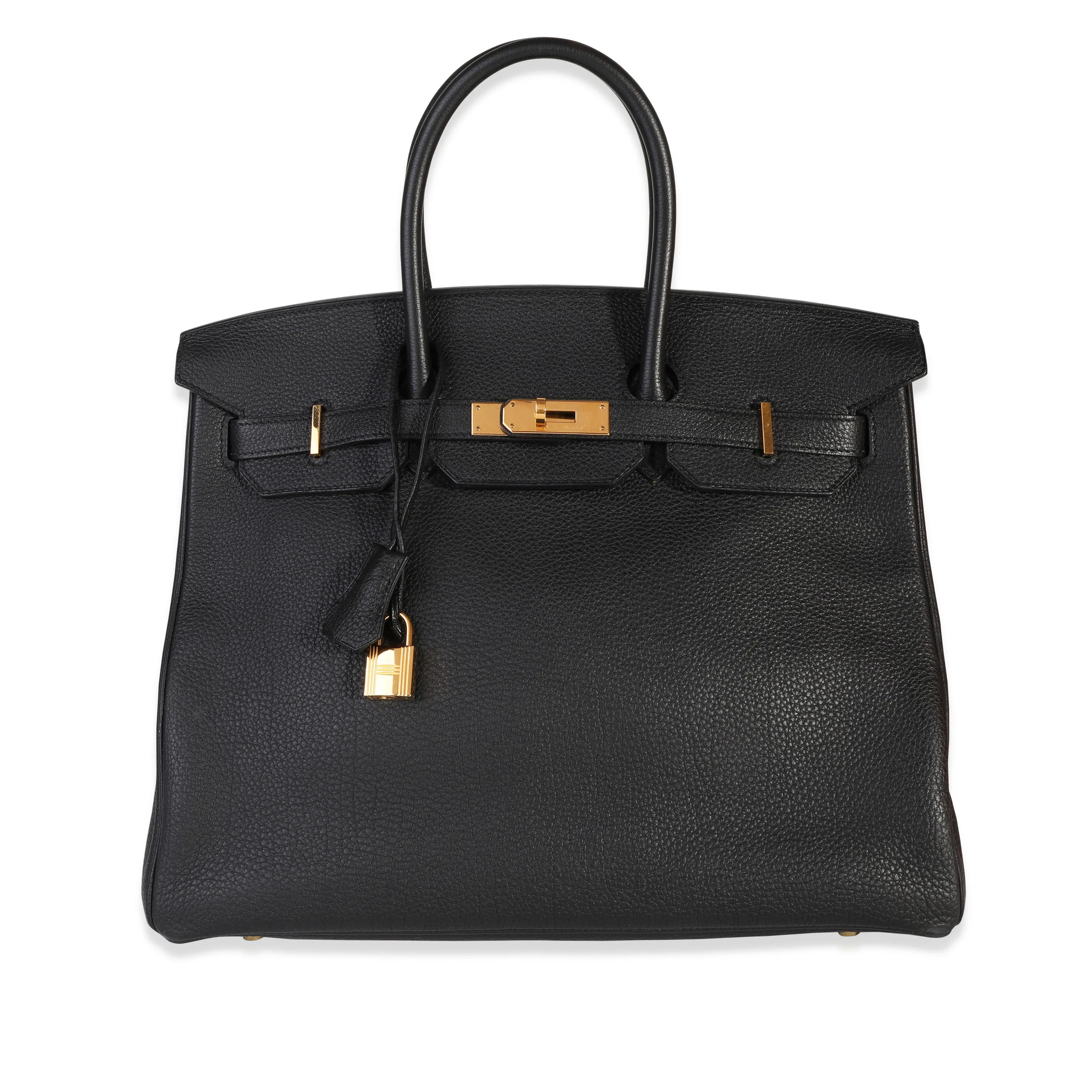 Hermès Black Togo Birkin 35 GHW