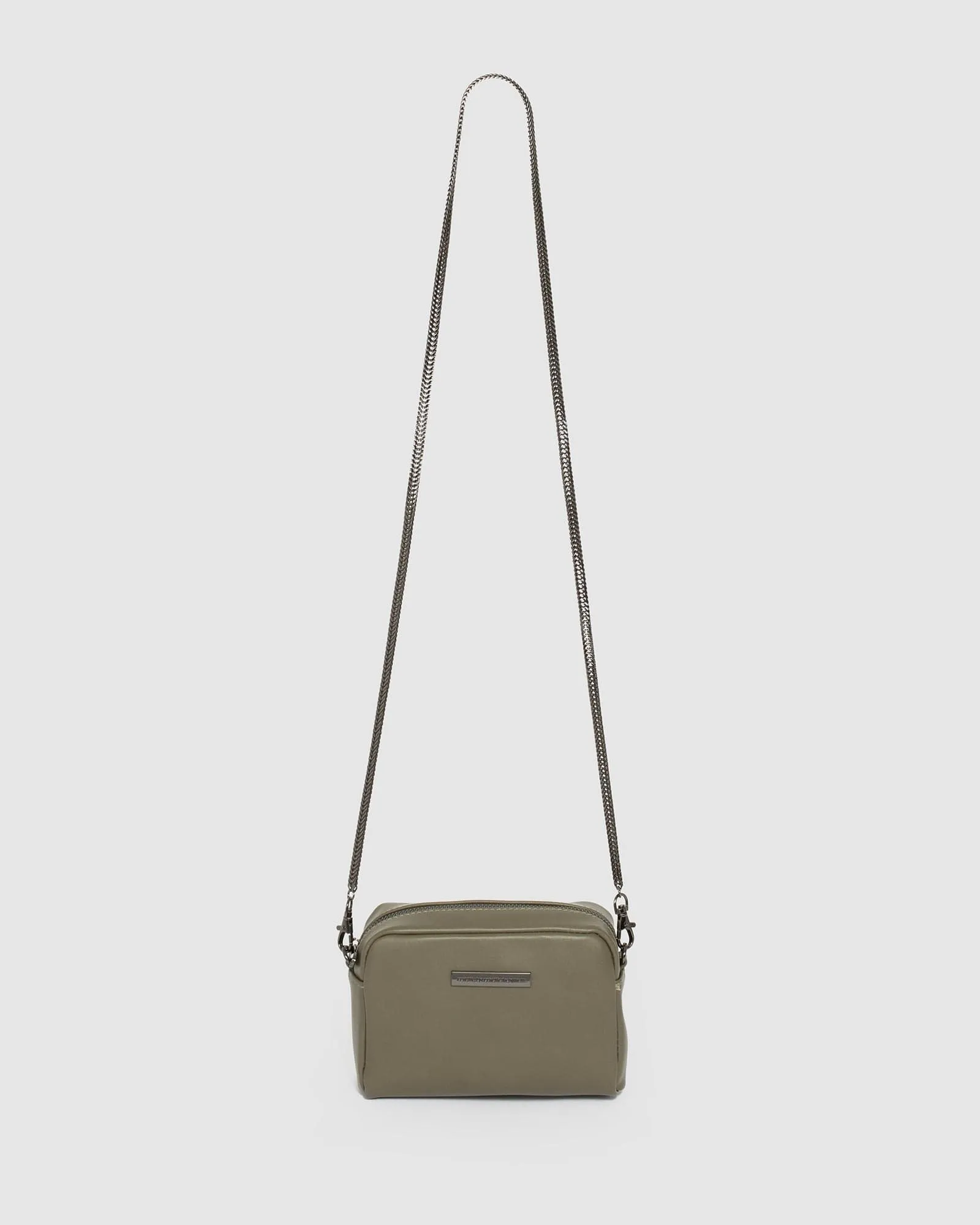 Khaki Suri Crossbody Bag
