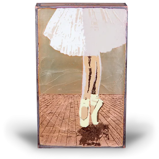 Llew - Spiritiles - Glass Over Copper - On Point #225