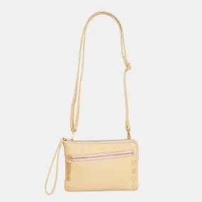 Nash | Sandcastle/Brushed Gold Lilac Zip | Sml