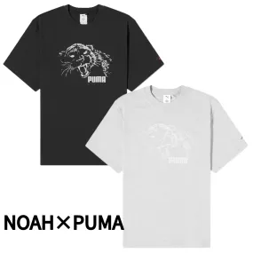NOAH NYC  |Street Style Collaboration Plain Short Sleeves Logo