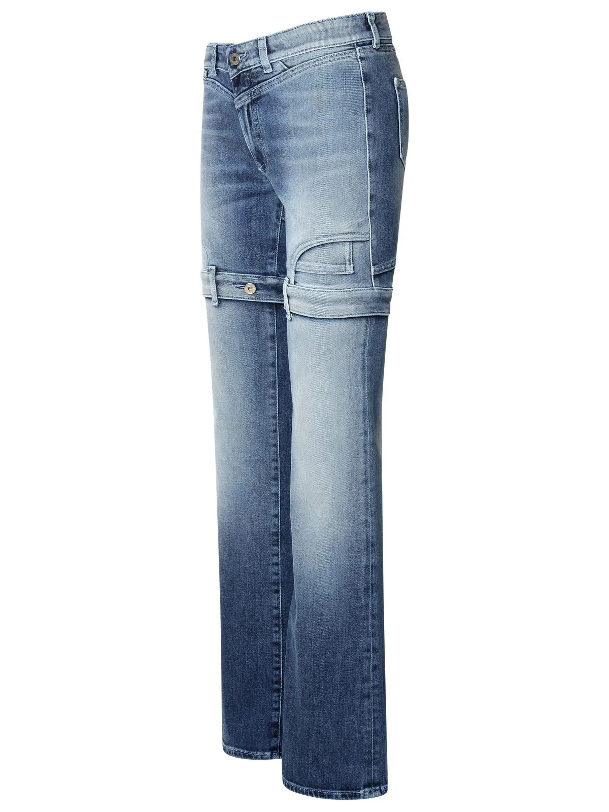 Off White    Off White Blue Cotton Jeans