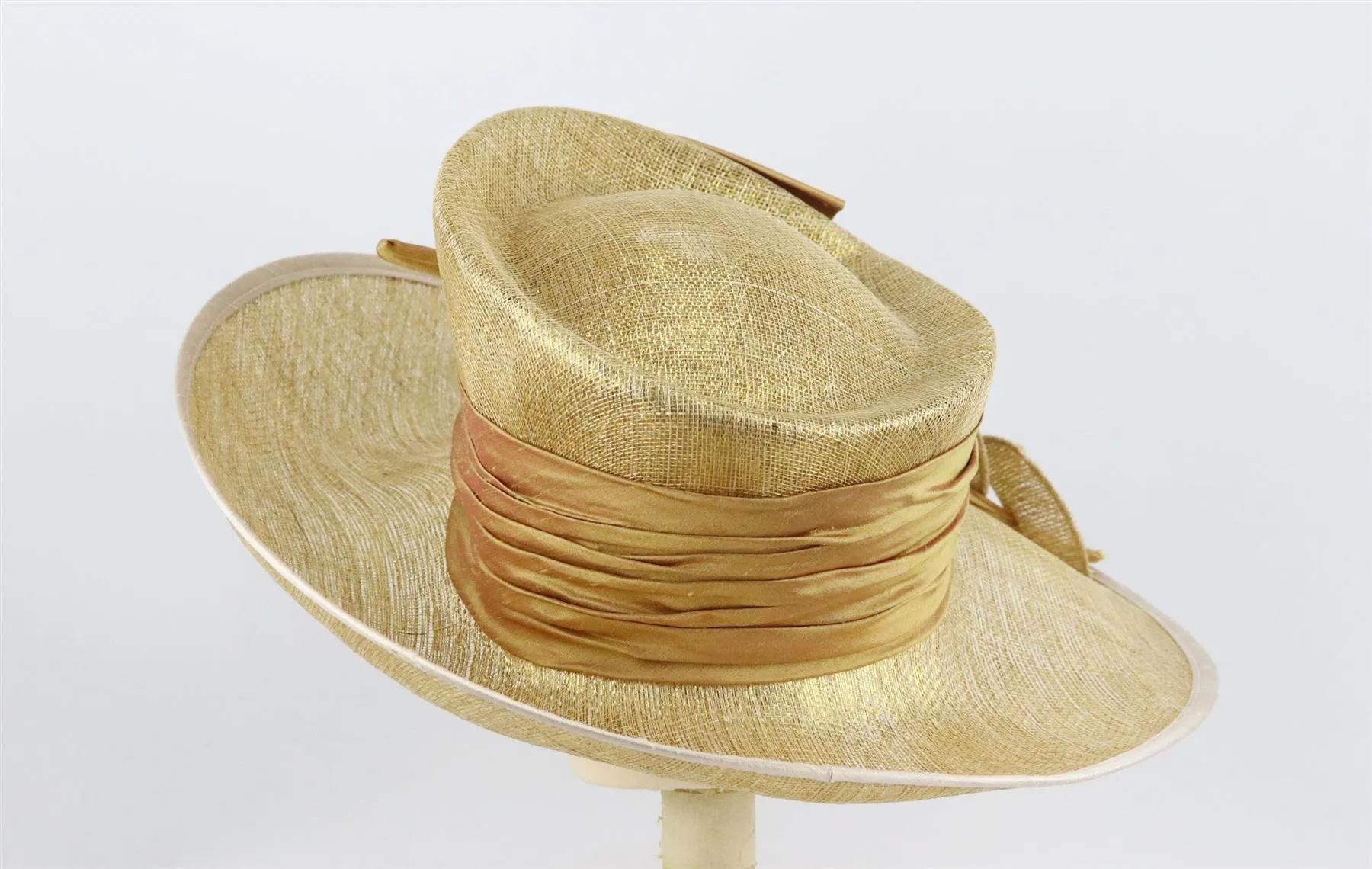 PETER BETTLEY + HARRODS SINAMAY STRAW HAT