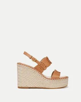 Riya Raffia Wedge Sandal
