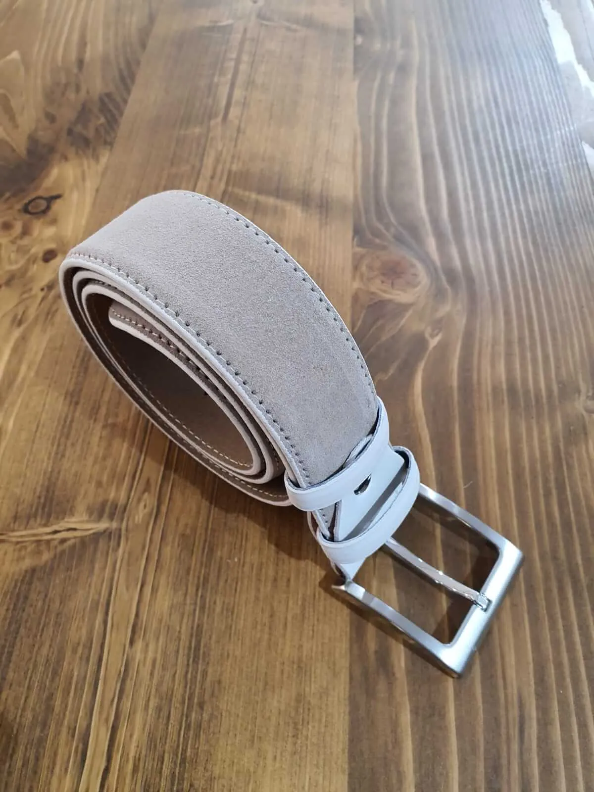 SUEDE BEIGE BELT