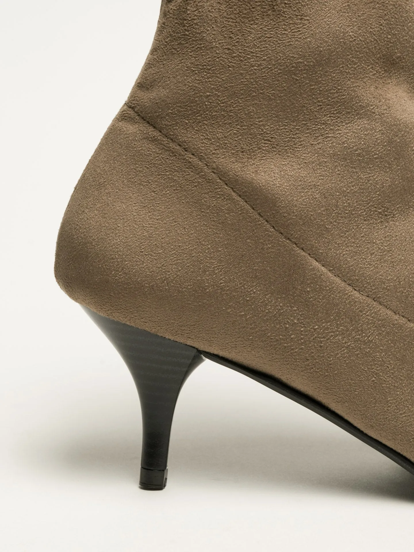 Tan Sock Ankle Boots