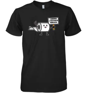 Toilet Paper Shortage Coronacation Premium Men's T-Shirt