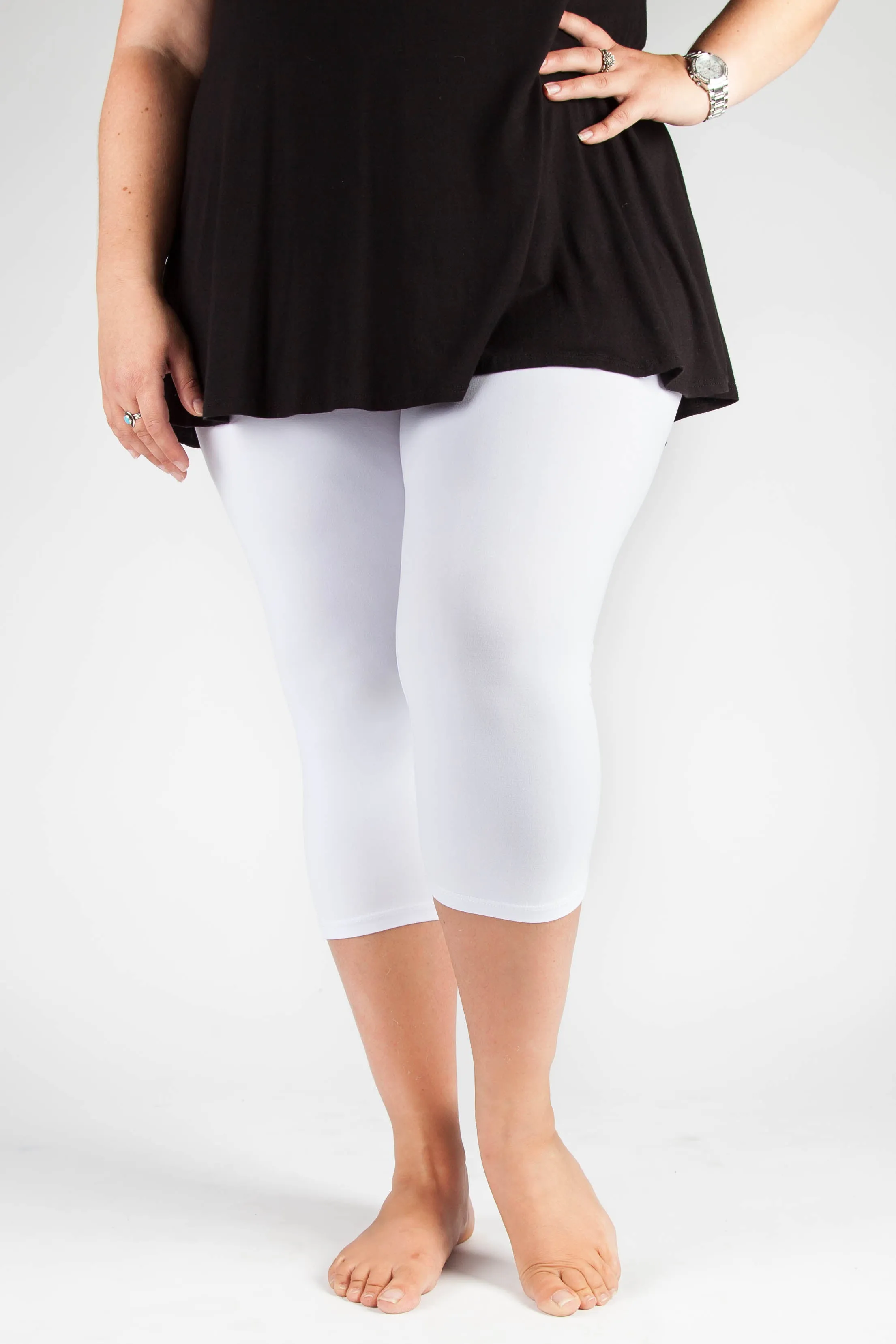 White Capris Large